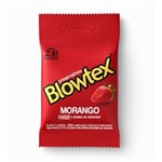 Ficha técnica e caractérísticas do produto Preservativos Sabor e Aroma de Morango Emb. com 3 Uni. - Blowtex