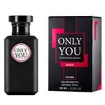 Ficha técnica e caractérísticas do produto Prestige Only You Black For Men New Brand - Perfume Masculino Eau de Toilette 100ml