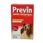 Ficha técnica e caractérísticas do produto Previn Sabão Antipulgas Cães 80g Coveli