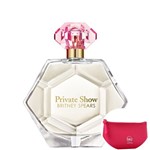 Private Show Britney Spears Eau de Parfum - Perfume Feminino 50ml+Necessaire Pink com Puxador