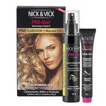 Ficha técnica e caractérísticas do produto Pro-Hair California Girl Nick & Vick - Kit Spray Clareador + Mascara S.O.S. Fios Kit