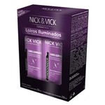 Pro-Hair Loiros Iluminados Nick & Vick - Shampoo + Condicionador Kit