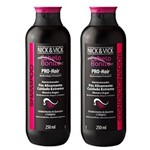 Ficha técnica e caractérísticas do produto Pro-Hair Reestruturador Nick & Vick - Kit Shampoo + Condicionador Kit