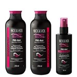 Ficha técnica e caractérísticas do produto Pro-Hair Reestruturador Nick & Vick - Shampoo 250ml + Condicionador 250ml + Spray 100ml Kit