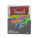 Clips de Cabelo ProArt Colors HA42005 - C/ 40 Unidades