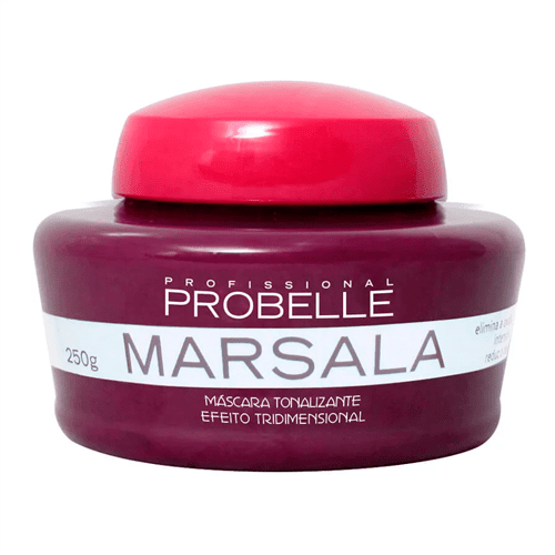 Ficha técnica e caractérísticas do produto Probelle- Máscara Tonalizante Marsala 250Ml