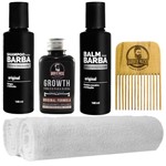 Ficha técnica e caractérísticas do produto Kit para Barbearia Tônico 2 Toalhas Shampoo Balm Usebarba - Use Barba