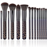Ficha técnica e caractérísticas do produto Professional 14PCS Makeup Brushes Set Sombra Sobrancelha Kit Make Up Tools