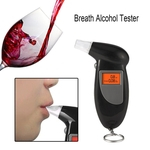 Ficha técnica e caractérísticas do produto Alcohol Tester Professional Alcohol Tester Respiração bafômetro Analyzer Detector com Keychain