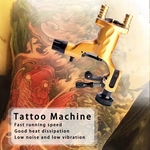Ficha técnica e caractérísticas do produto Professional Body Art Tattoo Rotary Motor M¨¢quina GunLinner Equipamento Shader