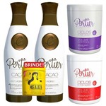 Ficha técnica e caractérísticas do produto Progressiva Cacao + Btox Ciclos + Btox Violet - Portier Fine