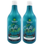 Progressiva de Café Verde - Shampoo 1 Litro + Redutor 1 Litro - Natureza Cosméticos