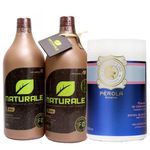 Ficha técnica e caractérísticas do produto Progressiva Naturale 100% Orgânica 2x1l + Hidratação Perola