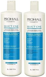 Ficha técnica e caractérísticas do produto Prohall Escova Progressiva Select One Sem Formol 2x1000ml