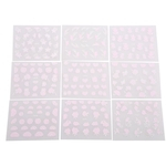Ficha técnica e caractérísticas do produto Projeto 3D Nail Art Sticker Flores 24 folhas de ponta Decal