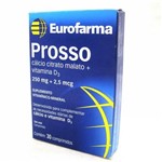 Ficha técnica e caractérísticas do produto Prosso 250mg 30 Comprimidos