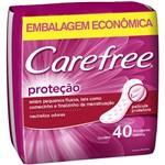 Ficha técnica e caractérísticas do produto Prot Diario Carefree 40un-cx Protecao Cp