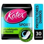 Ficha técnica e caractérísticas do produto Protectores Diarios Kotex 30 Unid, Ultra Delgados, Sport