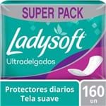 Ficha técnica e caractérísticas do produto Protectores Diarios Ladysoft Ultradelgada Tela Suave Talla Única 160 Unid.