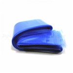 Protetor de Clip Cord Plástico Azul - 50 Unidades