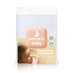 Ficha técnica e caractérísticas do produto Protetor de Travesseiro Impermeável Baby Santista - Tamanho Único - Branco - Santista Baby