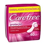 Ficha técnica e caractérísticas do produto Protetor Diário Carefree Econômica com 40Unidade