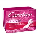 Ficha técnica e caractérísticas do produto Protetor Diário Carefree Original com Perfume 15 Unidades
