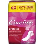 Protetor Diário Carefree Original com Perfume com 60 Unidades