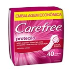 Ficha técnica e caractérísticas do produto Protetor Diário Carefree Proteção com Perfume - 40un.