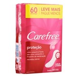 Ficha técnica e caractérísticas do produto Protetor Diário Carefree Proteção com Perfume Leve 60 Unidades Pague 50 Unidades