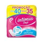 Ficha técnica e caractérísticas do produto Protetor Diário Intimo Days Sem Perfume Leve 40 Pague 35