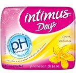 Protetor Diário Intimus Days com Abas Sem Perfume Ph 40 Unidades