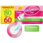 Ficha técnica e caractérísticas do produto Protetor Diário Intimus Days com Perfume Leve 80 Pague 60un.