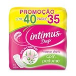 Ficha técnica e caractérísticas do produto Protetor Diário Intimus Days com Perfume Sem Abas - 40 Unidades