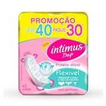 Ficha técnica e caractérísticas do produto Protetor Diário Intimus Days Flexível 40 Unidades