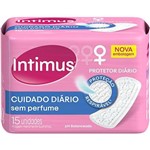 Ficha técnica e caractérísticas do produto Protetor Diário Intimus Days Sem Abas Sem Perfume 15 Unidades