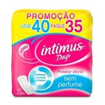 Ficha técnica e caractérísticas do produto Protetor Diário Intimus Days Sem Perfume Leve 40 Pague 35