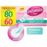 Ficha técnica e caractérísticas do produto Protetor Diário Intimus Days Sem Perfume Leve 80 Pague 60 Un Cx. C/ 12 Un.