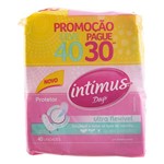 Ficha técnica e caractérísticas do produto Protetor Diário Intimus Ultra Flexível 40Un - Intimus Days