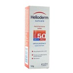 Ficha técnica e caractérísticas do produto Protetor Facial Helioderm Suncare FPS 50 - 50g - Kley Hertz