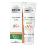 Ficha técnica e caractérísticas do produto Protetor Facial Minesol Oil Control Fps60 com Cor Gel Creme 40g