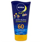 Protetor Nivea Sun F60 Swim&play - 150 Ml