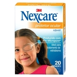 Ficha técnica e caractérísticas do produto Protetor Ocular Nexcare Infantil 20 Unidades