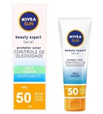 Protetor Solar Beauty Expert Facial Pele Oleosa Efeito Matte Controle de Oleosidade FPS50 50g Nivea 1 Unidade
