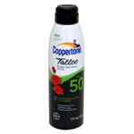 Ficha técnica e caractérísticas do produto Protetor Solar Coppertone Fps 50 Tatto Spray 177ml - Bayer Roche