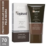 Ficha técnica e caractérísticas do produto Protetor Solar Episol Color Base Facial Pele Negra FPS70 40g