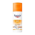 Ficha técnica e caractérísticas do produto Protetor Solar Eucerin Facial CC Cream Media FPS60 com 50ml