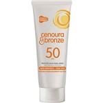 Ficha técnica e caractérísticas do produto Protetor Solar Facial Cenoura e Bronze FPS 50 - 50g