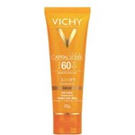 Ficha técnica e caractérísticas do produto Protetor Solar Facial Clareador Capital Soleil Clarify Fps 60 com Cor Vichy