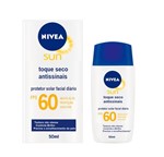Ficha técnica e caractérísticas do produto Protetor Solar Facial Diário Toque Seco Antissinais FPS60 50ml - Nivea Sun 1 Unidade